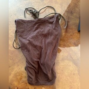 Strappy size XS brown top
